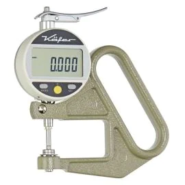 Käfer FD 50 Digital Thickness Gauge with Lifting Device, Resolution 0.001mm, Range 12.5mm, Jaw Depth 50mm