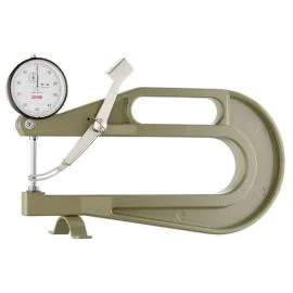 Käfer J 200 Dial Thickness Gauge, Reading 0.01mm, Range 10mm, Jaw Depth 200mm