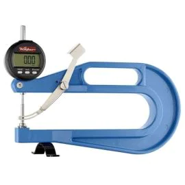 Käfer JD 200 TOP Digital Thickness Gauge with Lifting Device, Resolution 0.01mm, Range 12.5mm, Jaw Depth 200mm