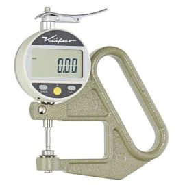 Käfer JD 50 Digital Thickness Gauge with Lifting Device, Resolution 0.01mm, Range 12.5mm, Jaw Depth 50mm