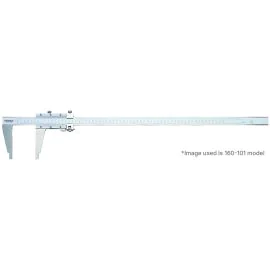 Mitutoyo 160-102 Vernier Caliper Nib Style Jaw, Range 0-24", Graduation 0.001"