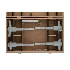 Mitutoyo 368-920 Holtest 3-point Internal Micrometer Set 4–8"  (8 pieces)