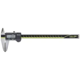 Mitutoyo 500-236-30 Digital ABS AOS Caliper, ID/OD Carb. Ja., Range 0-200mm, Data Output, Blade Type