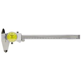 Mitutoyo 505-733 Dial Caliper, Range 0-200mm