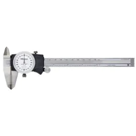 Mitutoyo 505-744 Dial Caliper OD Carbide Tipped Jaws, Range 0-6"