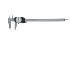 Mitutoyo 505-750 Dial Caliper OD Carbide Tipped Jaws, Range 0-12"