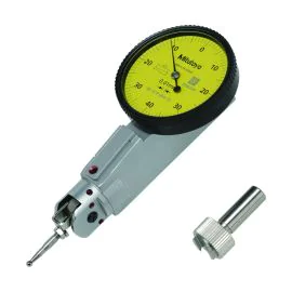 Mitutoyo 513-304-10E Dial Test Indicator   Universal Type, Basic set, 0.8 mm Range / 0.01 mm Graduation
