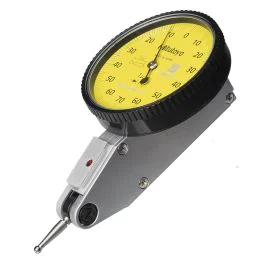 Mitutoyo 513-401-10E Dial Test Indicator   Horizontal Type, Basic set, 0.14 mm Range / 0.001 mm Graduation
