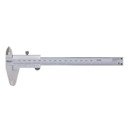 Mitutoyo 530-102 Vernier Caliper with Depth Meas. Rod, Range 0-150mm