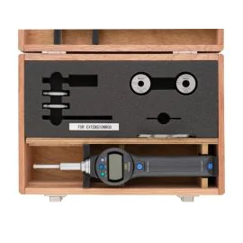 Mitutoyo 568-924-10 Borematic ABSOLUTE Digimatic Snap-Open Internal Micrometer / Bore Gauge Set, 6-12 mm - Interchangeable Head Set
