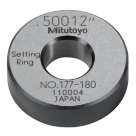 Mitutoyo 177-180 Setting Ring, 0,5", Steel