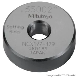 Mitutoyo 177-279 Setting Ring, 9mm, Steel