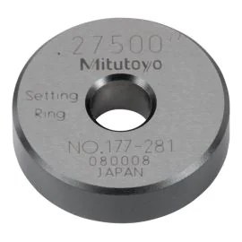 Mitutoyo 177-281 Setting Ring, 0,275", Steel