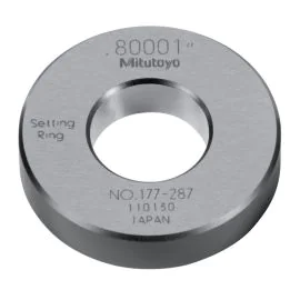 Mitutoyo 177-287 Setting Ring, 0,8", Steel