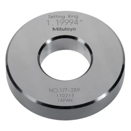 Mitutoyo 177-289 Setting Ring, 1,2", Steel
