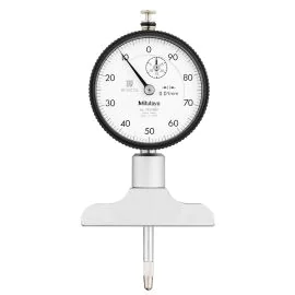 Mitutoyo 7213A Dial Depth Gauge, Range 0-210mm, Graduation 0.01mm, Base 63.5mm