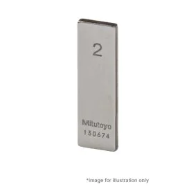 Mitutoyo 611506-041 (Grade 2) 0.5mm Steel Gauge Block ISO