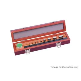 Mitutoyo 516-138-11 (Grade 0) 10 Piece Steel Gauge Block Set BS