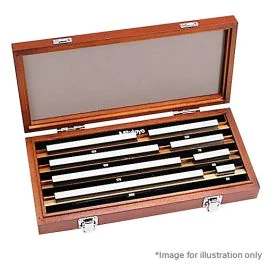 Mitutoyo 516-117-16 (Grade 2) 8 Piece Steel Gauge Block Set ASME