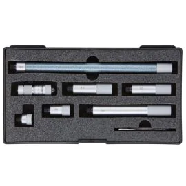 Mitutoyo 137-208 Tubular Inside Micrometer Carbide Tipped, 50–500mm