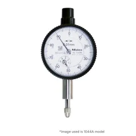 Mitutoyo 1044A-15 Compact Dial Indicator, Graduation 0.01mm, Range 5mm