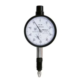 Mitutoyo 1044A-60 Compact Dial Indicator, Graduation 0.01mm, Range 5mm
