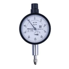 Mitutoyo 1124A Compact Dial Indicator, Graduation 0.005mm, Range 3.5mm
