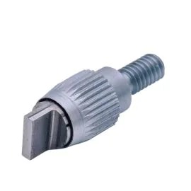 Mitutoyo 120063D Blade Contact Point, Carbide, T1mm x W4mm, M2.5 x 0.45