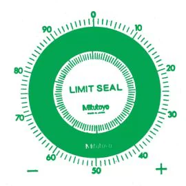 Mitutoyo 136421 Limit Stickers, Green, Pack of 10