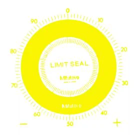 Mitutoyo 136422 Limit Stickers, Yellow, Pack of 10