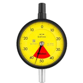 Mitutoyo 2929A One Revolution Dial Indicator, Graduation 0.01mm, Range 0.8mm