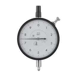 Mitutoyo 3802A-10 Large Dial Indicator, Graduation .0001", Range .025"