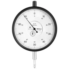 Mitutoyo 4046A Large Dial Indicator, Graduation 0.01mm, Range 10mm