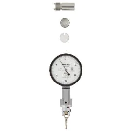 Mitutoyo 513-302-10E Dial Test Indicator   Universal Type, Basic set, 0.03" Range / 0.0005" Graduation
