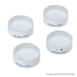 Mitutoyo 157-902 Optical Parallel Set for 1-2" Micrometers, 4 Pieces