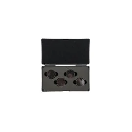 Mitutoyo 157-903 Optical Parallel Set for 0-25mm Micrometers, 4 Pieces