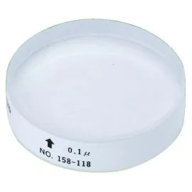 Mitutoyo 158-118 Optical Flat, ø45mm, Flatness 0.1 µm