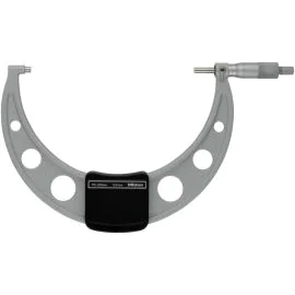Mitutoyo 103-144-10 Outside Micrometer, Range 175-200mm, Graduation 0.01mm, Ratchet Stop