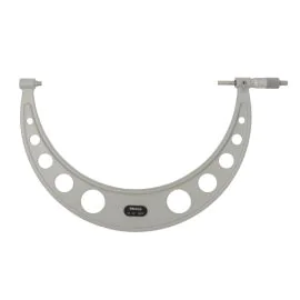 Mitutoyo 103-190 Outside Micrometer, Range 13-14", Graduation 0.001", Ratchet Stop