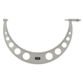 Mitutoyo 103-195 Outside Micrometer, Range 18-19", Graduation 0.001", Ratchet Stop