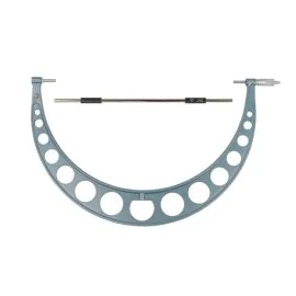 Mitutoyo 103-197 Outside Micrometer, Range 20-21", Graduation 0.001", Ratchet Stop