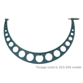 Mitutoyo 103-206 Outside Micrometer, Range 29-30", Graduation 0.001", Ratchet Stop