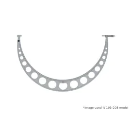 Mitutoyo 103-207 Outside Micrometer, Range 30-31", Graduation 0.001", Ratchet Stop