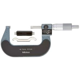 Mitutoyo 193-103 Mechanical Counter Micrometer, Range 50-75mm, Graduation 0.01mm, Ratchet Stop