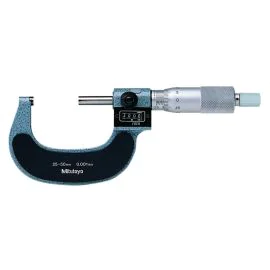 Mitutoyo 193-112 Mechanical Counter Micrometer, Range 25-50mm, Graduation 0.001mm, Ratchet Stop