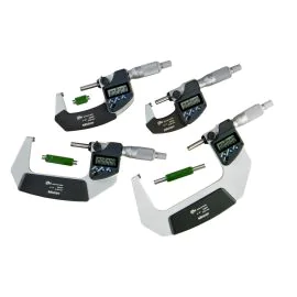 Mitutoyo 293-961-30 Digital Micrometer IP65 Set, Inch/Metric, 0-4" (4pcs.)