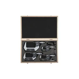 Mitutoyo 293-963-30 Digital Micrometer IP65 Set, 0-100mm (4 pcs.)
