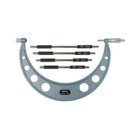 Mitutoyo 104-141A Interchangeable Anvil Micrometer, Range 200-300mm, Graduation 0.01mm