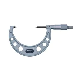 Mitutoyo 112-155 Point Micrometer, Range 50-75mm, Graduation 0.01mm, 15°