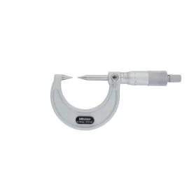 Mitutoyo 112-213 Point Micrometer, Range 0-25mm, Graduation 0.01mm, 30°
